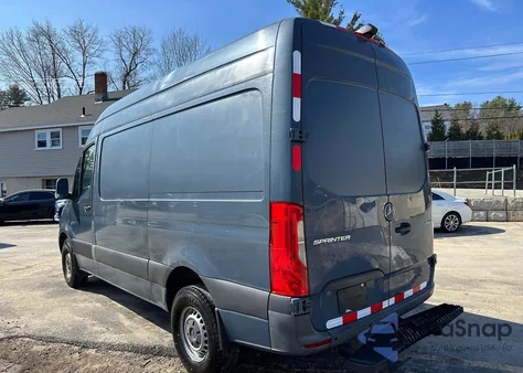 2019 Mercedes-Benz Sprinter 2500/3500 из США, поврежденный, VIN WD4PF0CD3KP099280